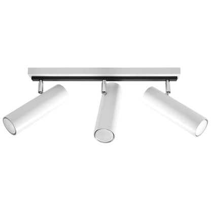 Plafondlamp DIREZIONE 3 wit