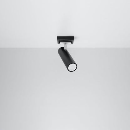 Plafondlamp DIREZIONE 1 zwart