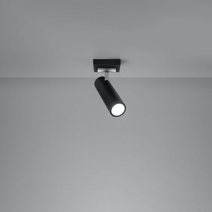 Plafondlamp DIREZIONE 1 zwart