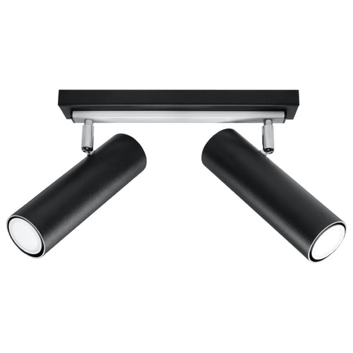 Plafondlamp DIREZIONE 2 zwart