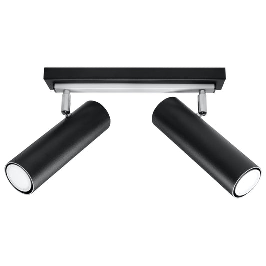 Plafondlamp DIREZIONE 2 zwart