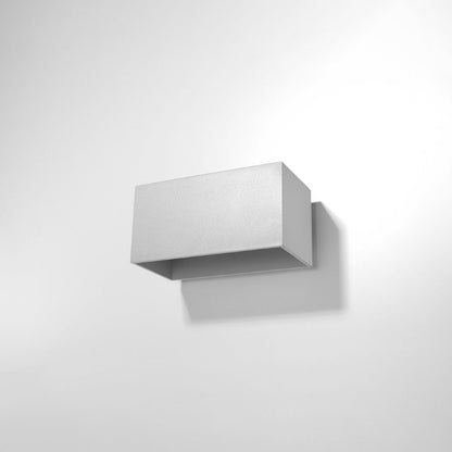 Wandlamp QUAD MAXI grijs