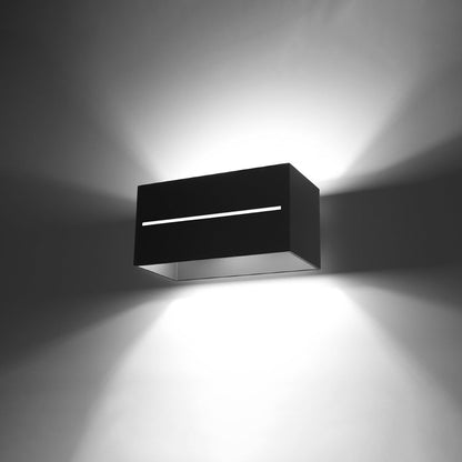 Wandlamp LOBO MAXI zwart