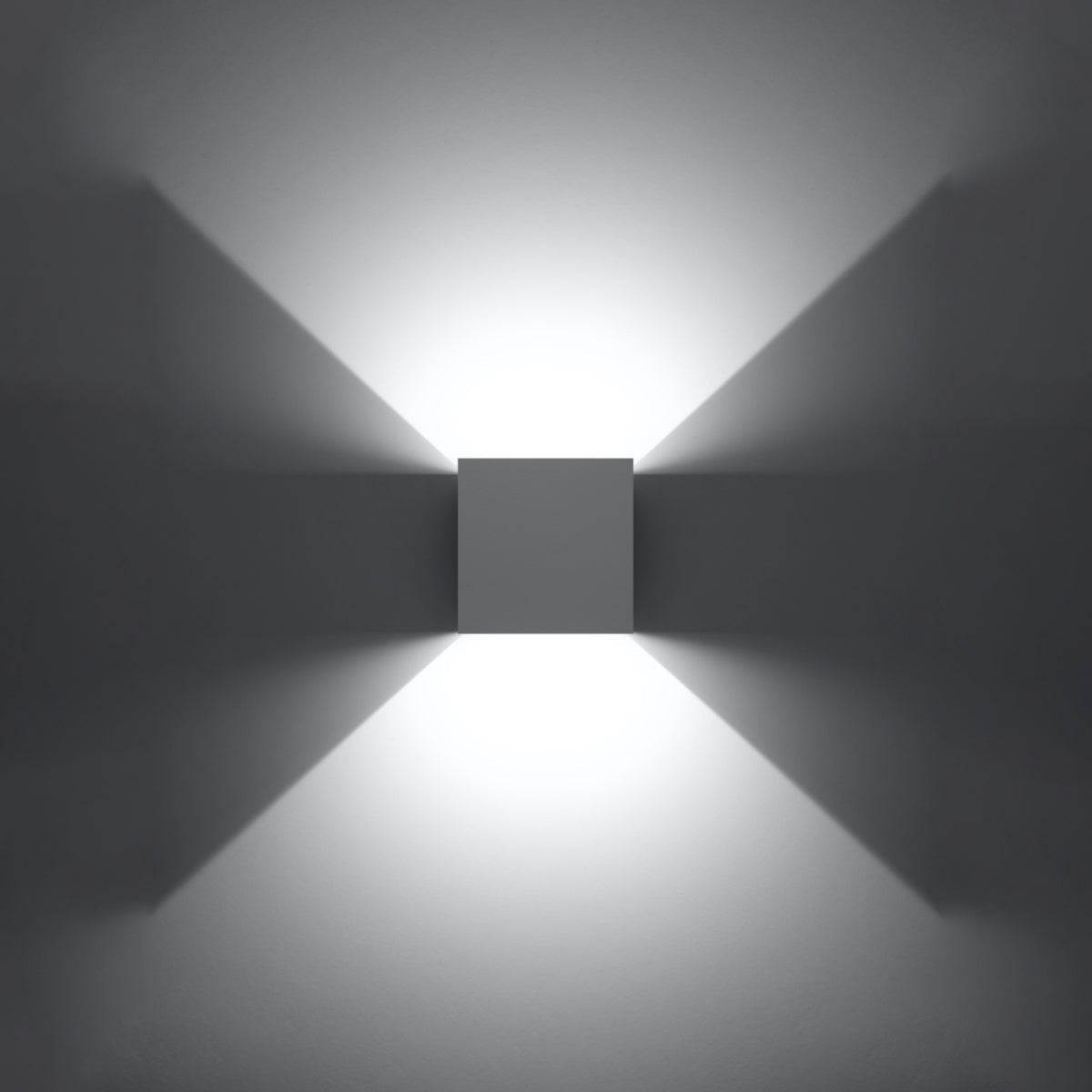 Wandlamp LUCA wit LED IP54