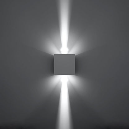 Wandlamp LUCA wit LED IP54