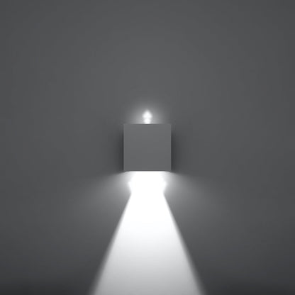 Wandlamp LUCA wit LED IP54