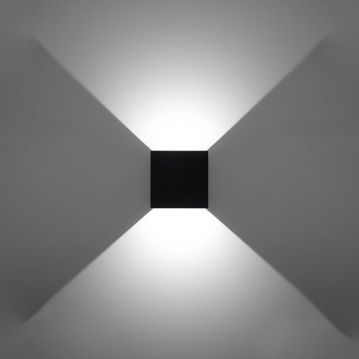 Wandlamp LUCA zwart LED IP54