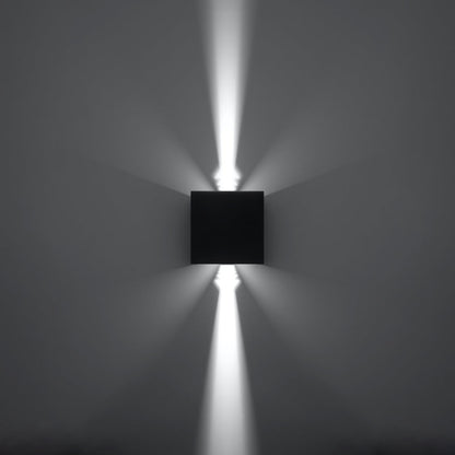 Wandlamp LUCA zwart LED IP54