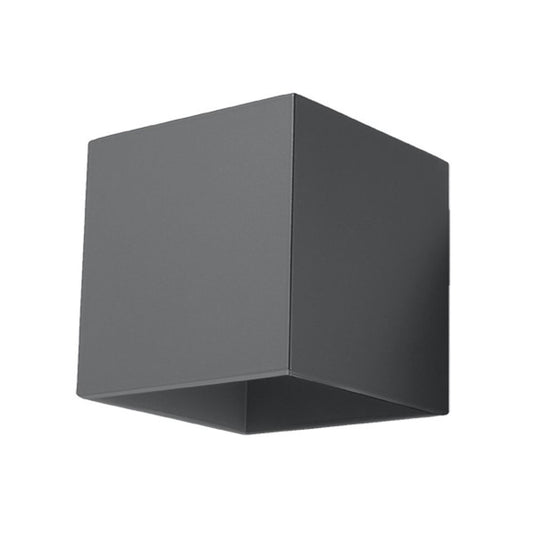 Wandlamp QUAD 1 antraciet