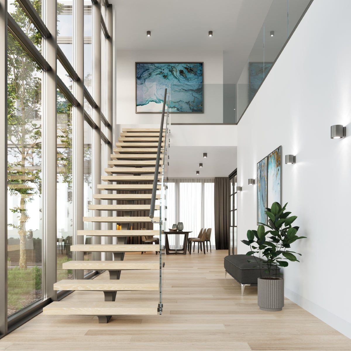 Plafondlamp ORBIS 1 antraciet