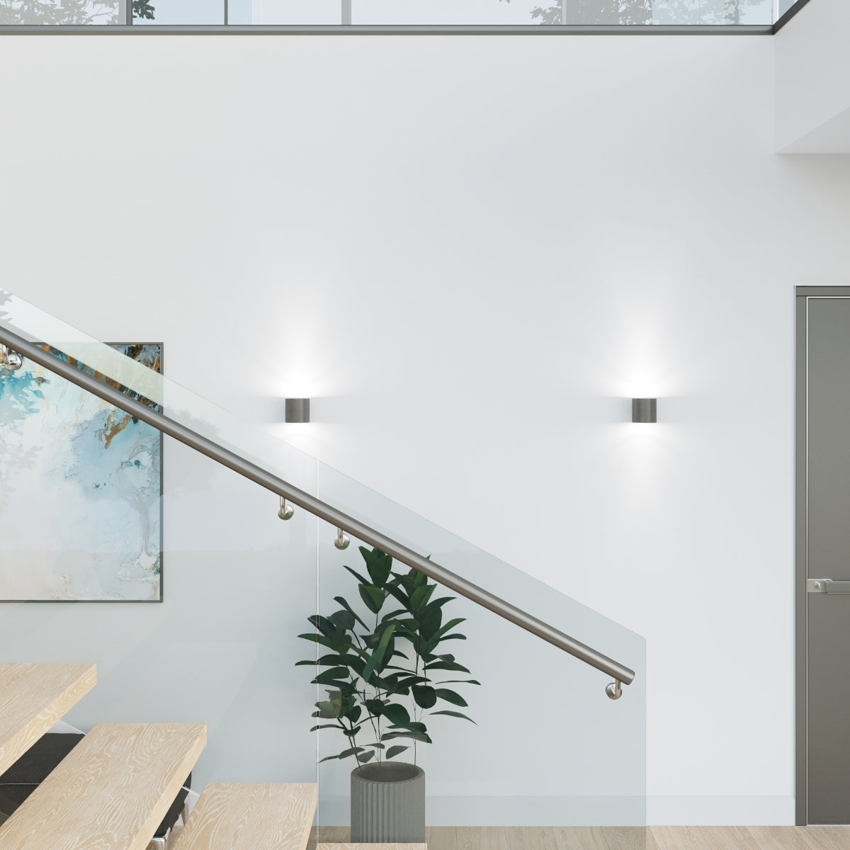 Plafondlamp ORBIS 1 antraciet