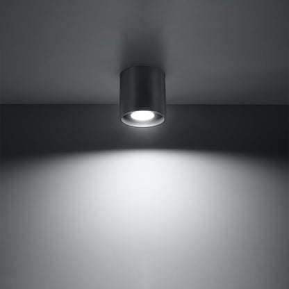 Plafondlamp ORBIS 1 antraciet