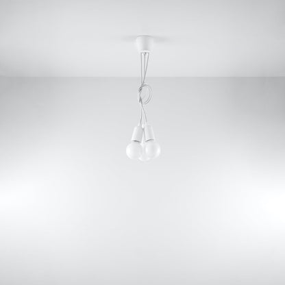 Hanglamp DIEGO 3 wit