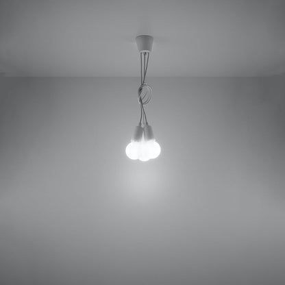 Hanglamp DIEGO 3 wit
