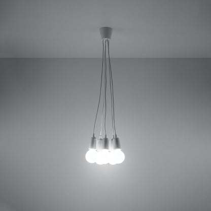 Hanglamp DIEGO 5 wit