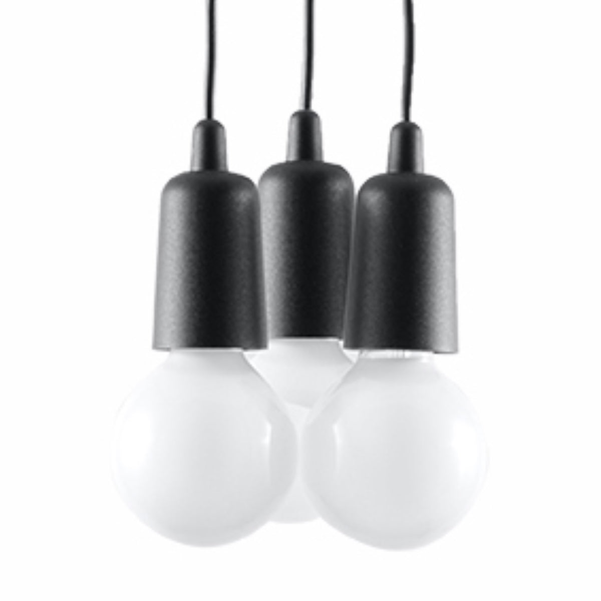 Hanglamp DIEGO 3 zwart