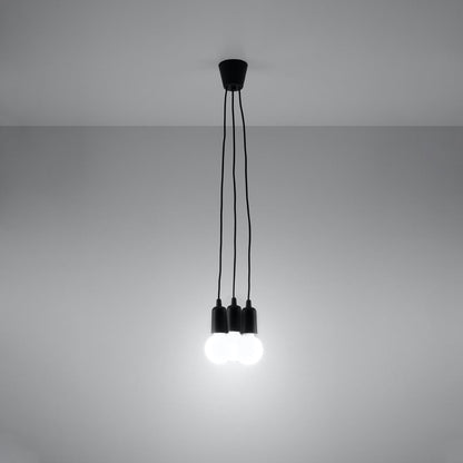 Hanglamp DIEGO 3 zwart