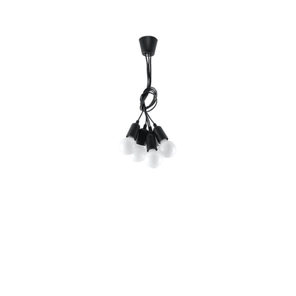 Hanglamp DIEGO 5 zwart