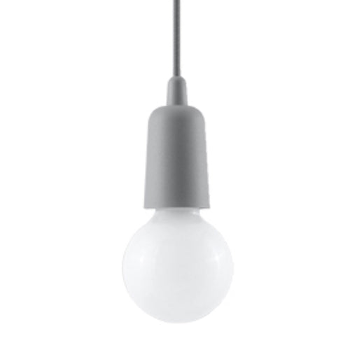 Hanglamp DIEGO 1 grijs