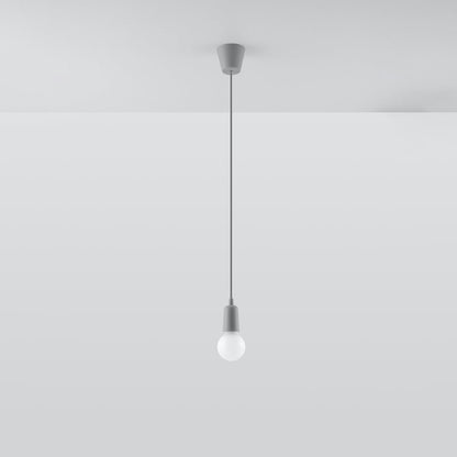 Hanglamp DIEGO 1 grijs