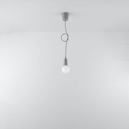 Hanglamp DIEGO 1 grijs