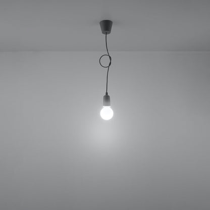 Hanglamp DIEGO 1 grijs