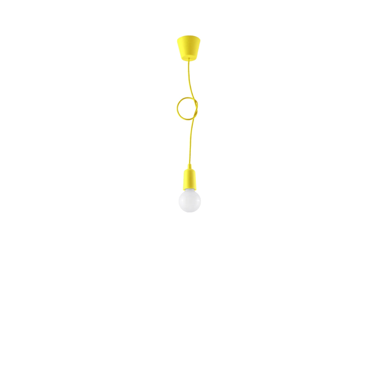 Hanglamp DIEGO 1 geel