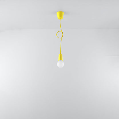 Hanglamp DIEGO 1 geel