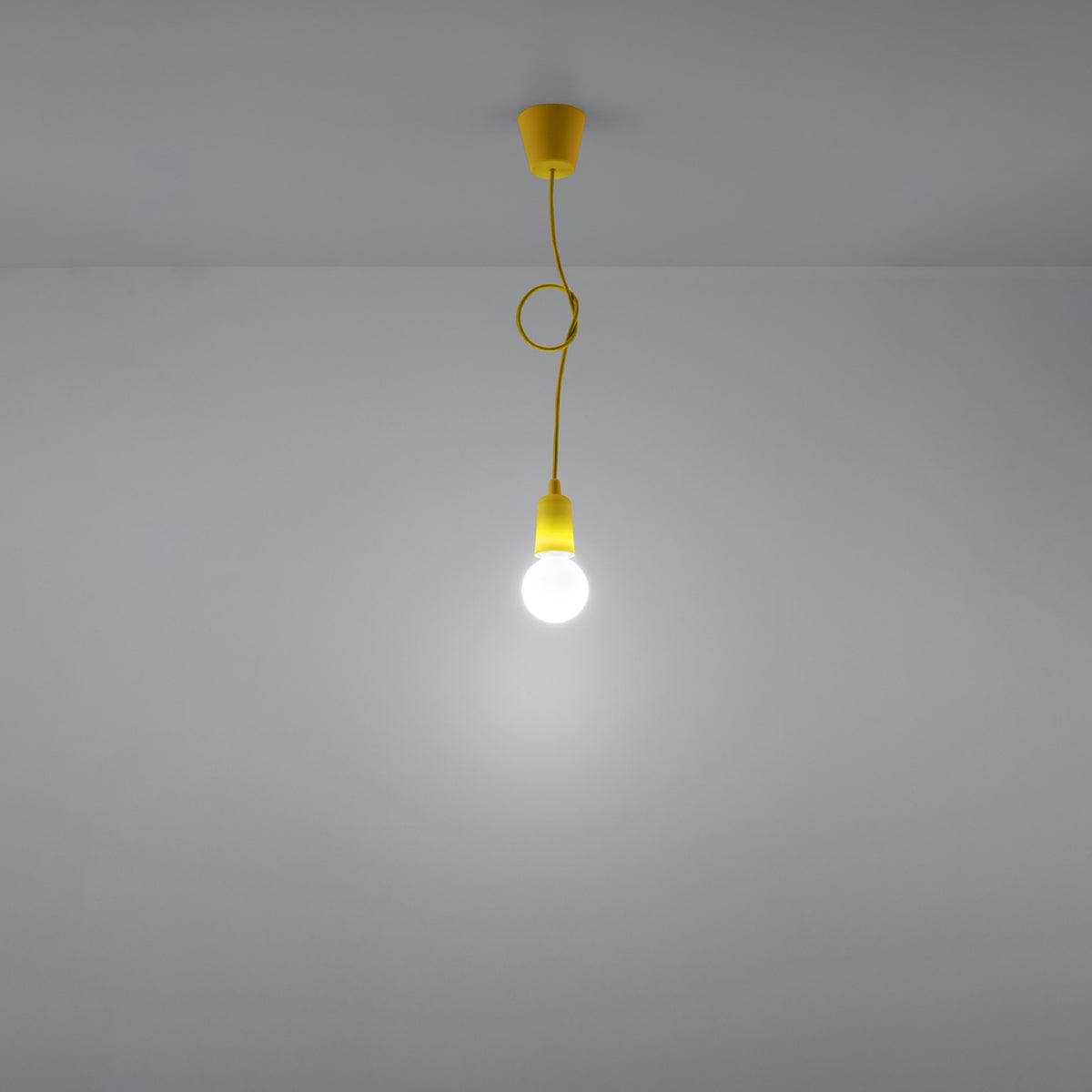 Hanglamp DIEGO 1 geel