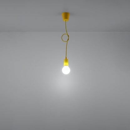 Hanglamp DIEGO 1 geel