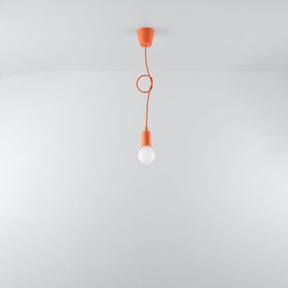 Hanglamp DIEGO 1 oranje