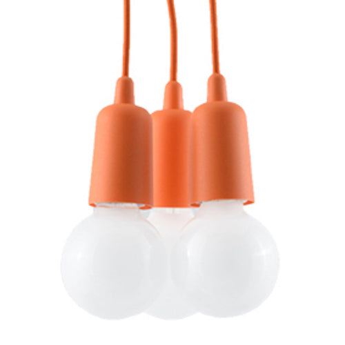 Hanglamp DIEGO 3 oranje