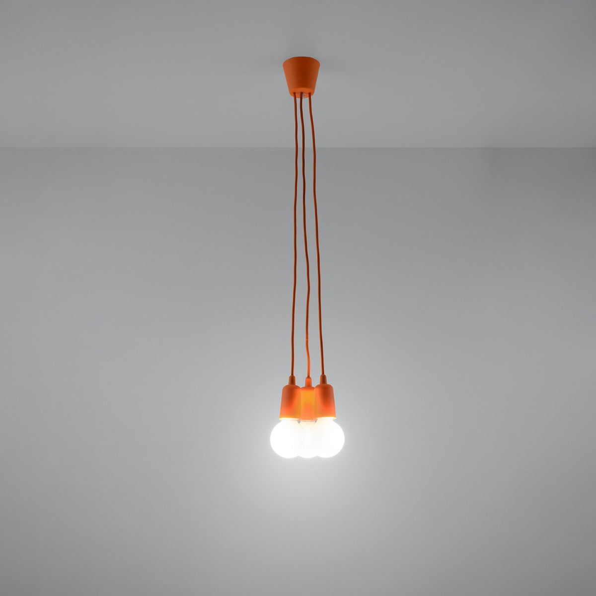 Hanglamp DIEGO 3 oranje