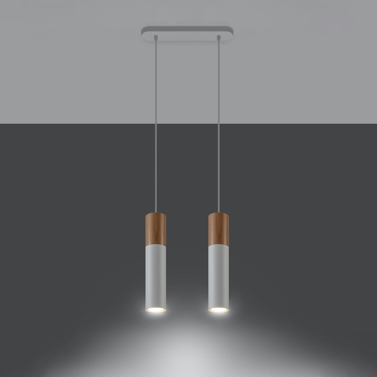 Hanglamp PABLO 2 wit