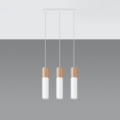Hanglamp PABLO 3 wit