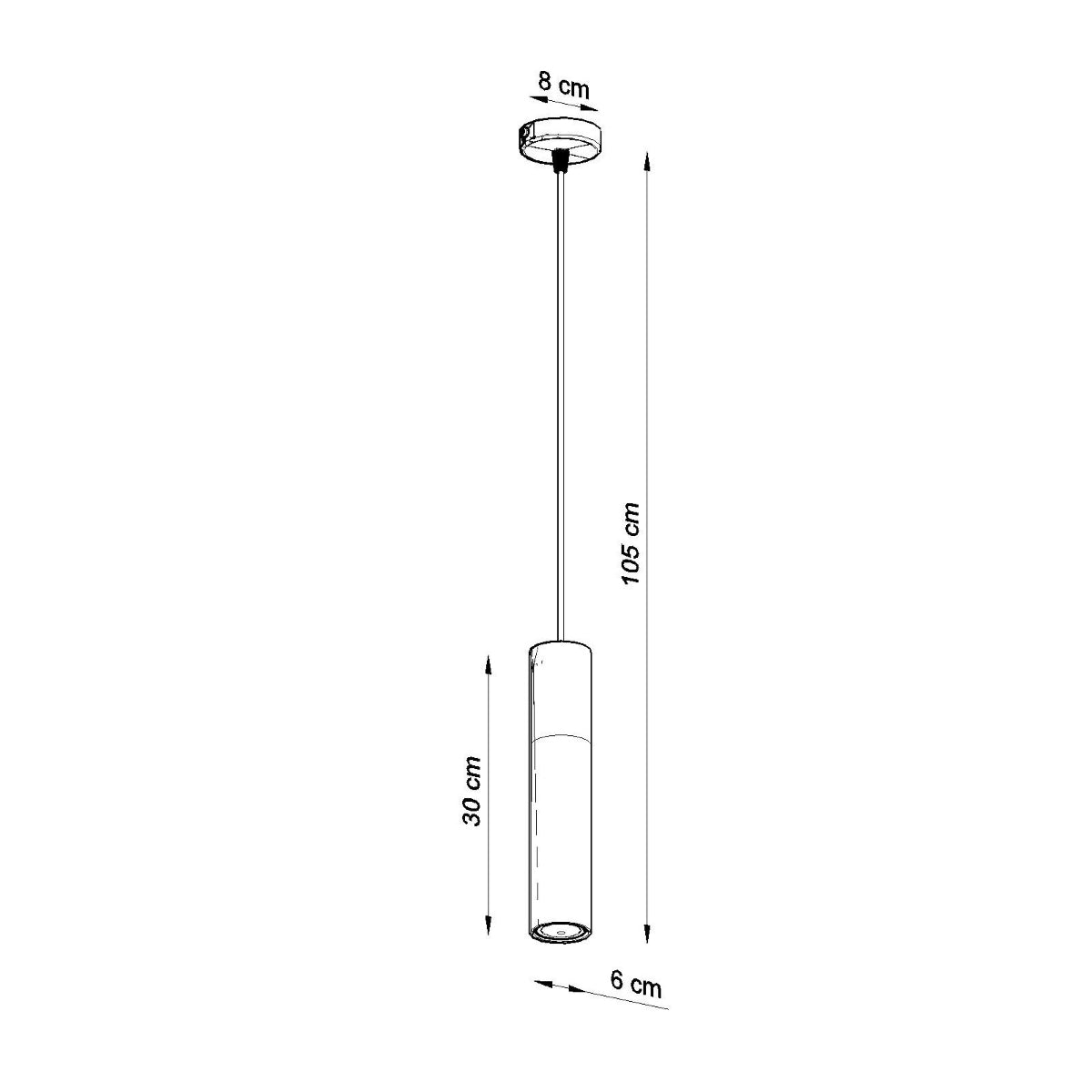 Hanglamp PABLO zwart