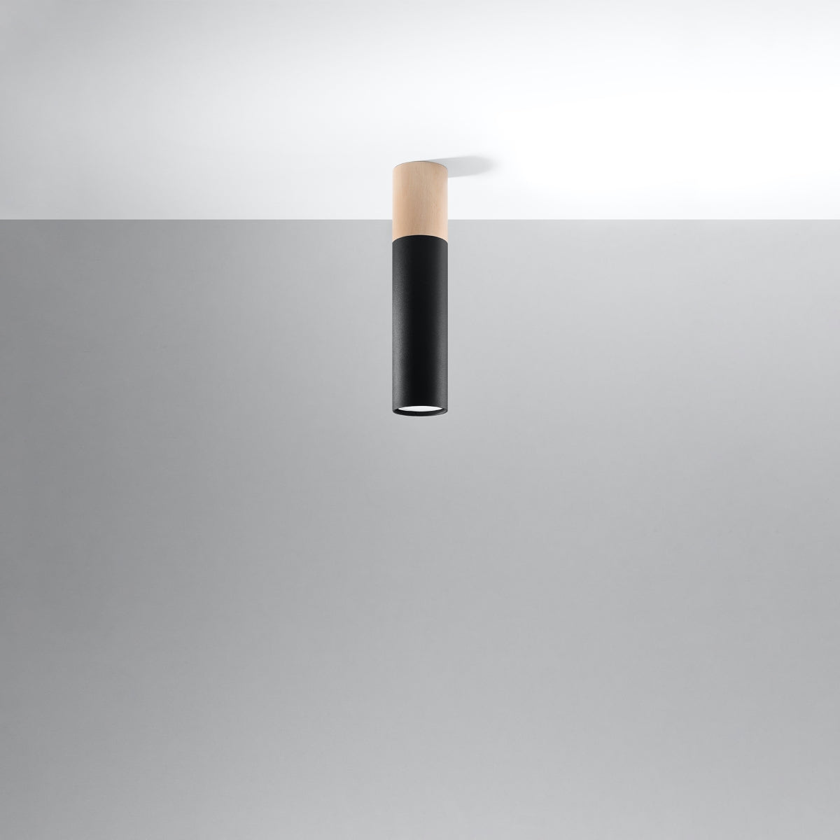 Plafondlamp PABLO zwart
