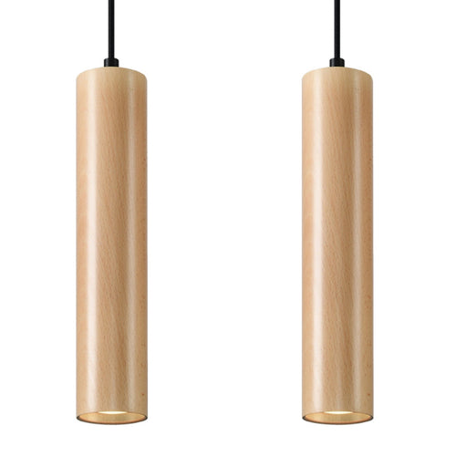 Hanglamp LINO 2 hout
