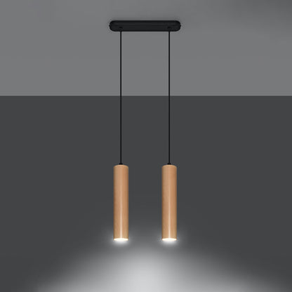 Hanglamp LINO 2 hout