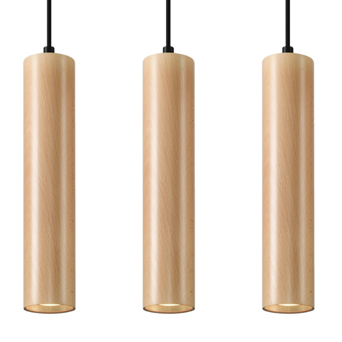 Hanglamp LINO 3 hout