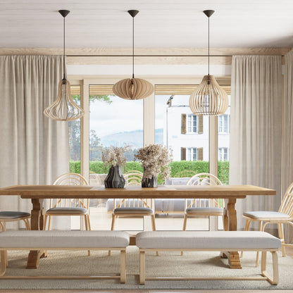Hanglamp APRILLA hout