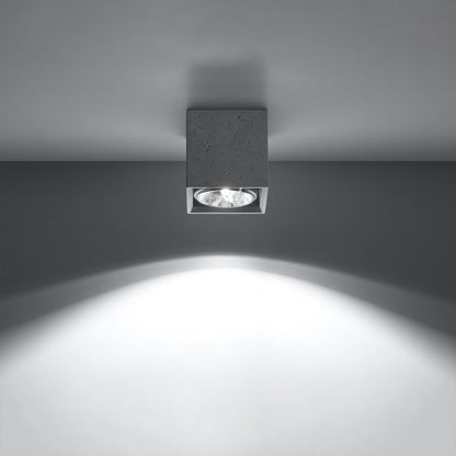 Plafondlamp VALDE beton