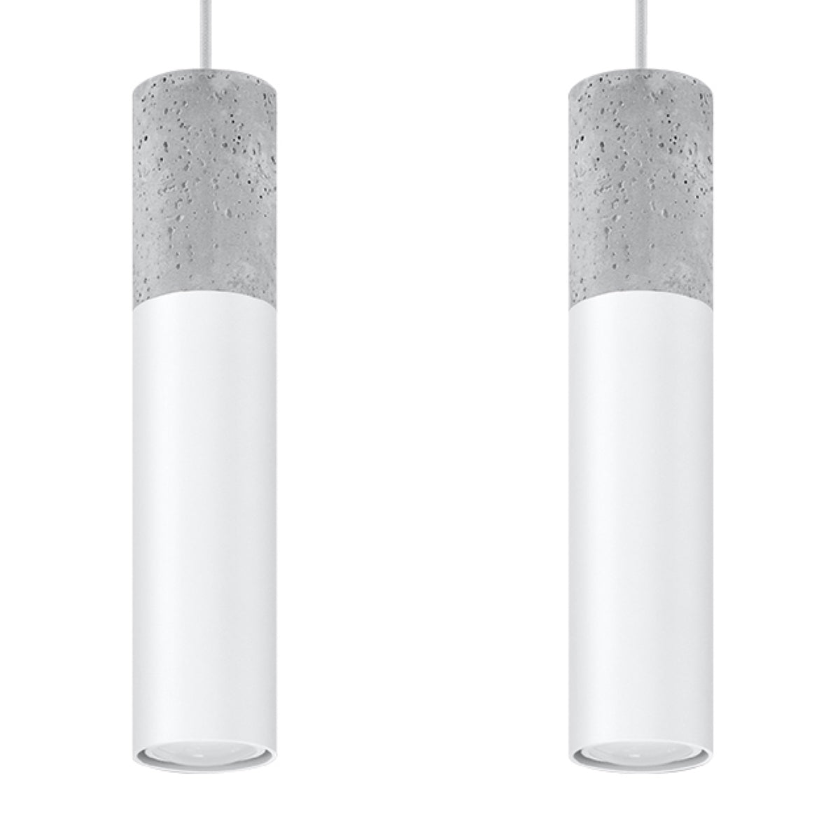 Hanglamp BORGIO 2 wit