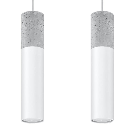Hanglamp BORGIO 2 wit