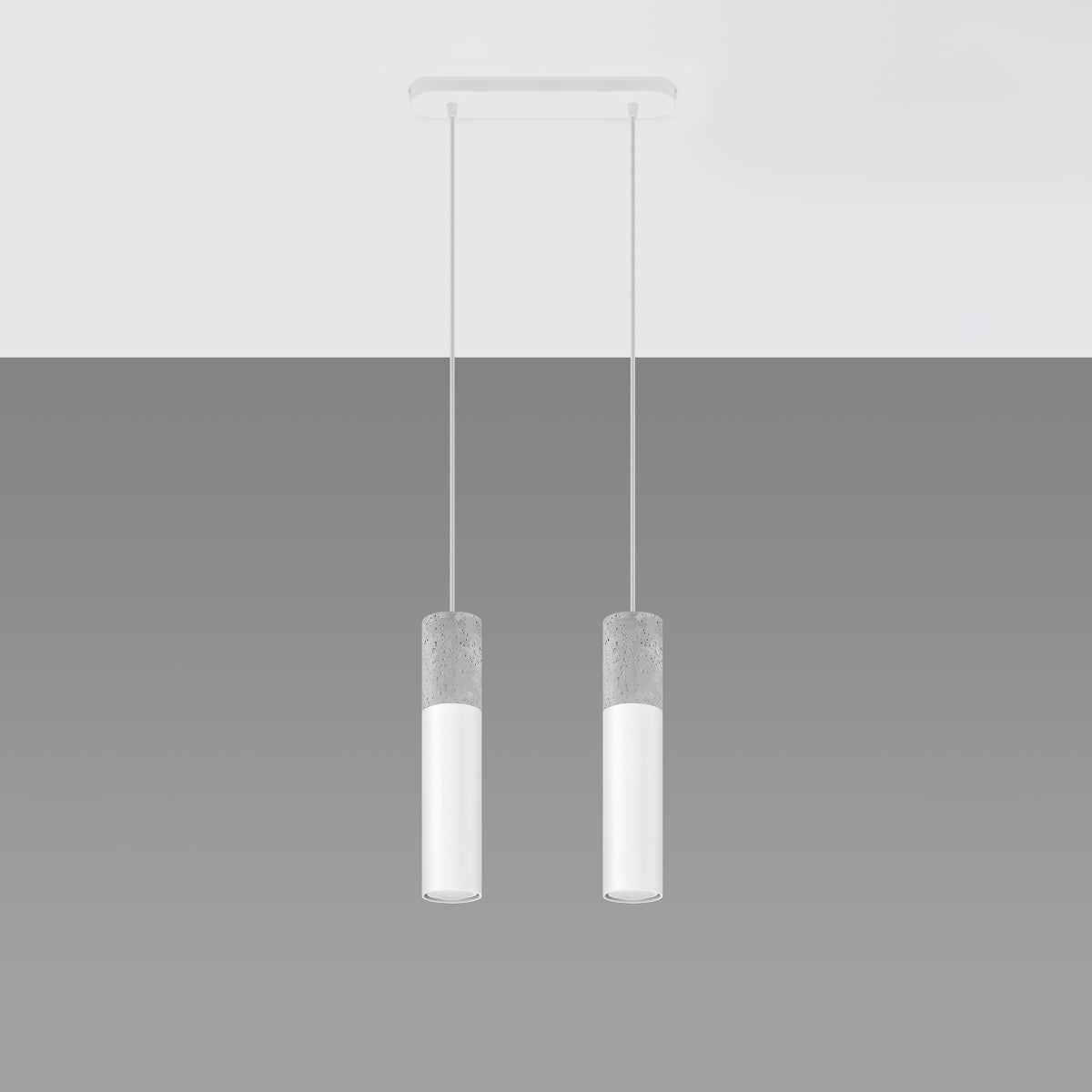 Hanglamp BORGIO 2 wit