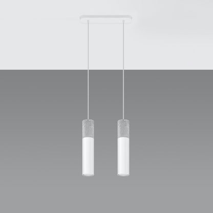Hanglamp BORGIO 2 wit