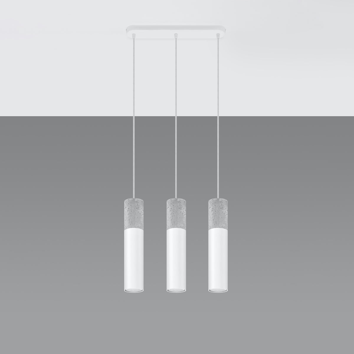 Hanglamp BORGIO 3L wit