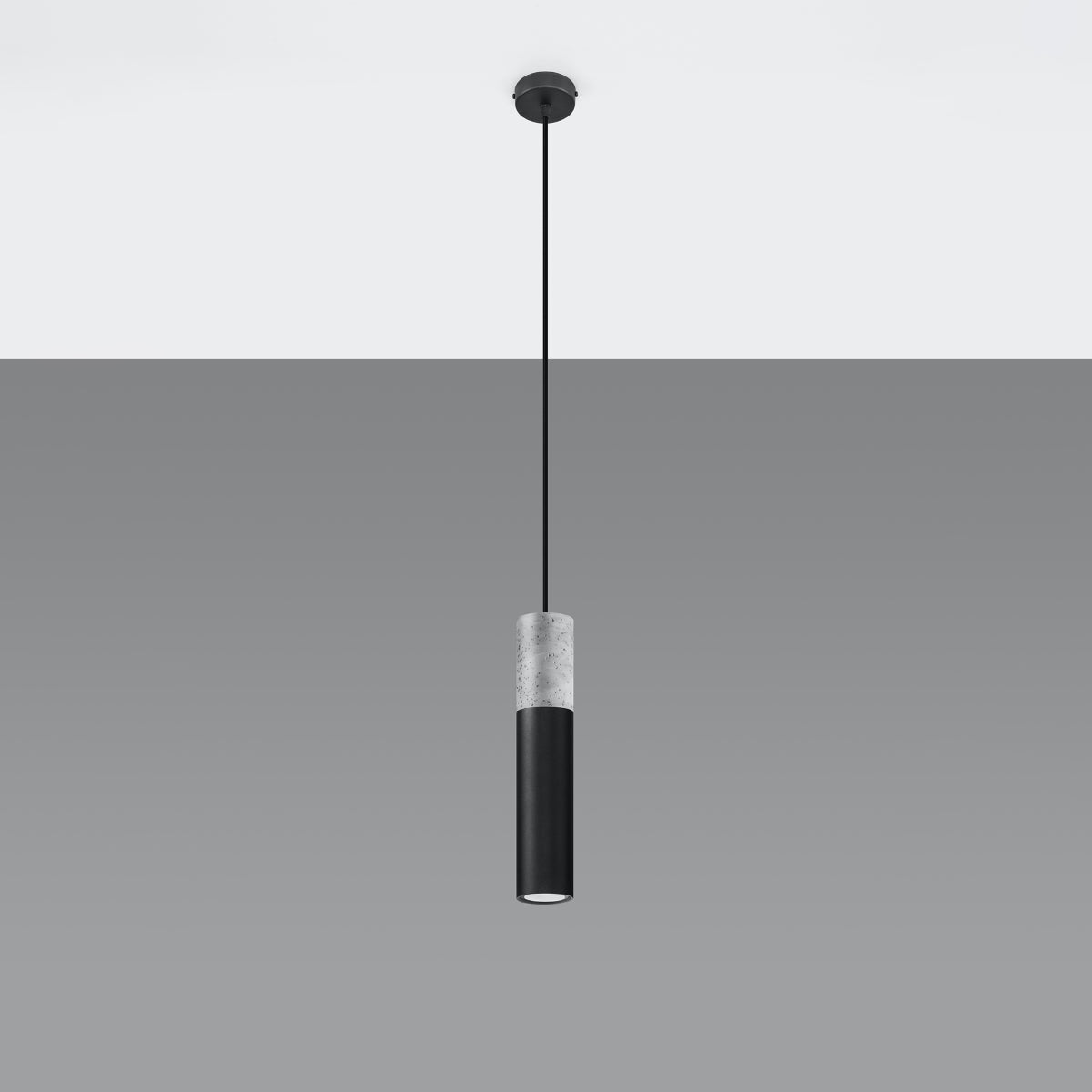 Hanglamp BORGIO 1 zwart