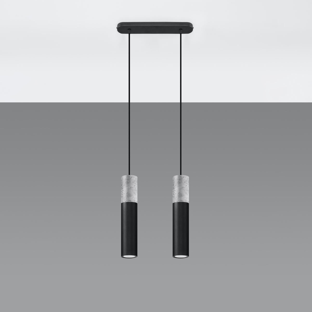 Hanglamp BORGIO 2 zwart