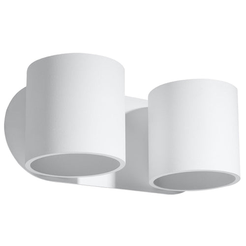 Wandlamp ORBIS 2 wit